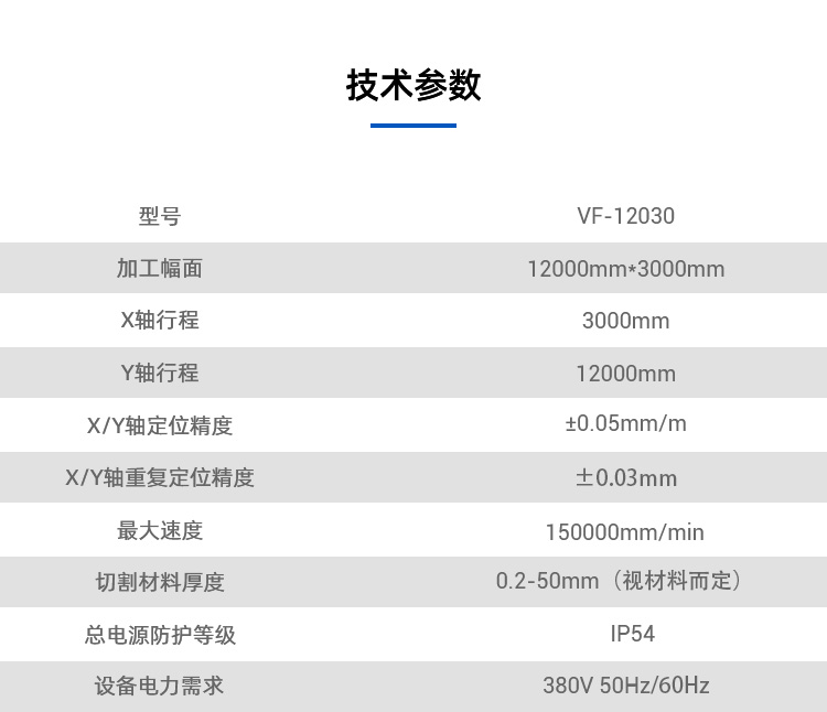 VF-12030技术参数